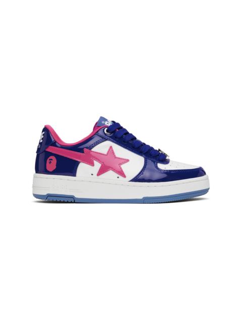 Navy & White BAPE STA #1 Sneakers