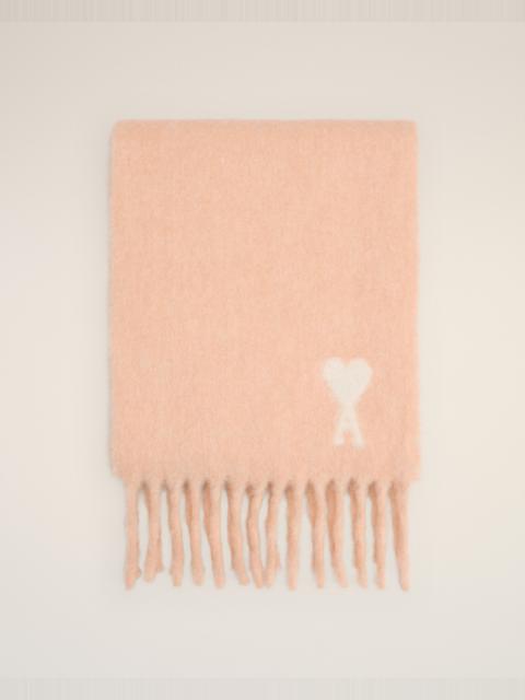 PINK ALPACA OFF WHITE AMI DE COEUR SCARF