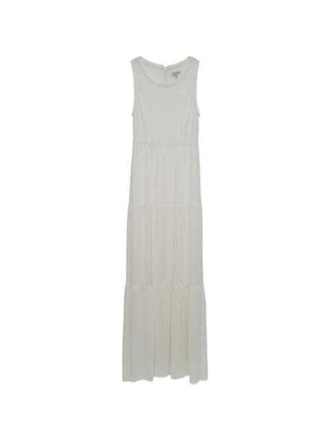 tiered maxi dress