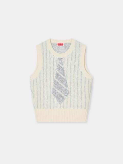 'KENZO Trompe l'œil' vest in wool cotton