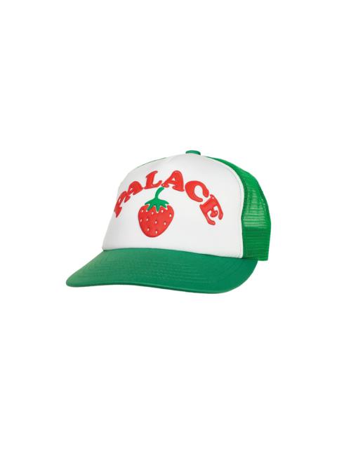 STRAWBERRY TRUCKER HAT GREEN
