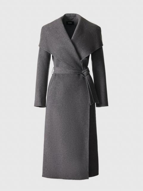 MAI-CN Double-face wool wrap coat