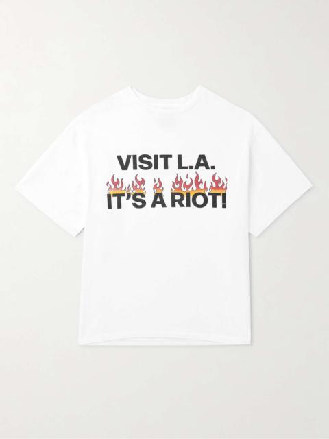 Logo-Print Cotton-Jersey T-Shirt