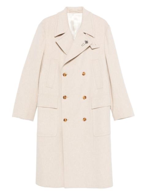 double-breasted coat