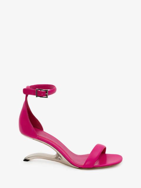 Arc Leather Sandal in Bobby Pink