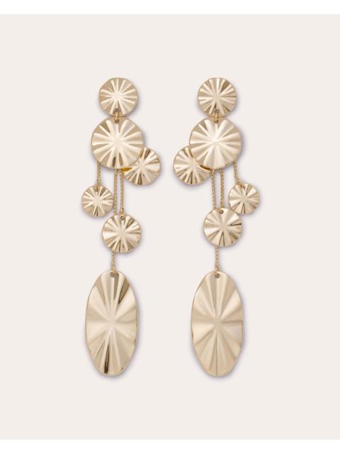Eleonora Molten Disk Earrings