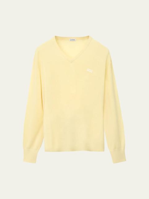Oversized Cashmere Polo Sweater