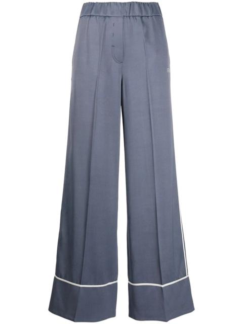 logo-print pajama trousers