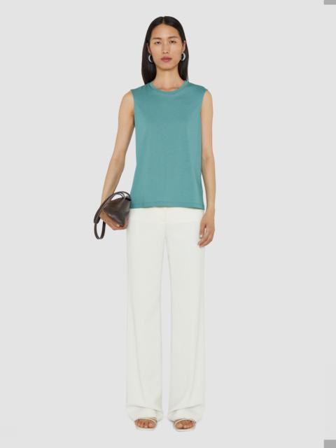 Cotton Silk Jersey Tank Top