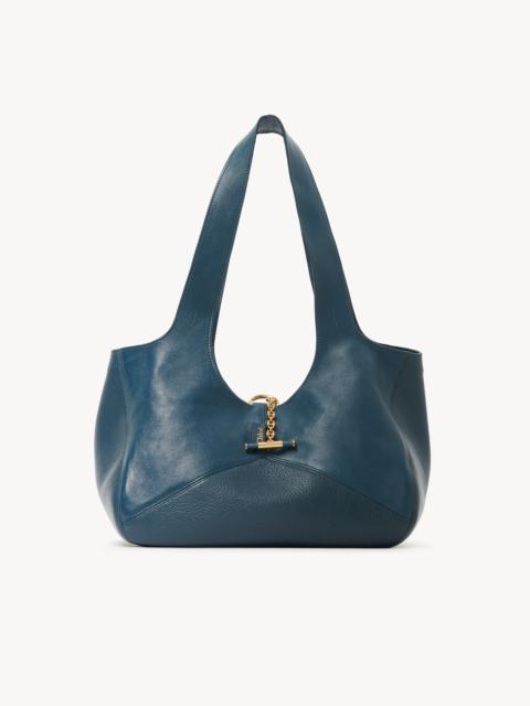 CHLOÉ BALLOON EAST-WEST TOTE BAG IN GRAINED LEATHER