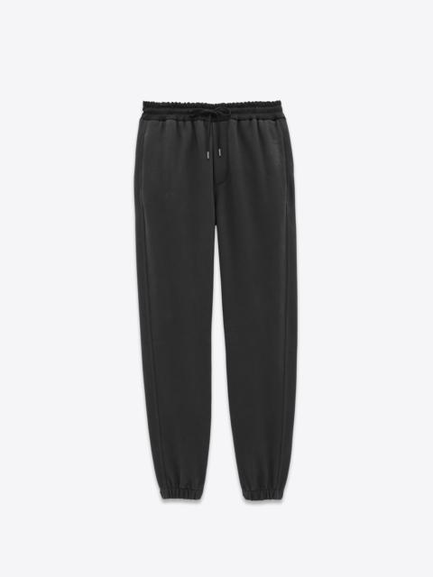 saint laurent sweatpants in fleece