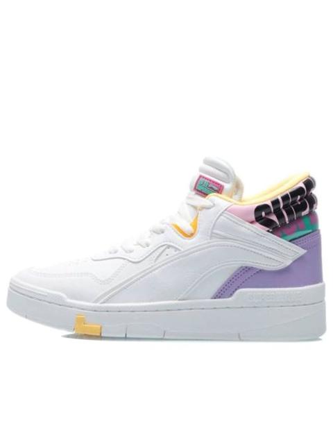 (WMNS) Li-Ning Superwave Mid 'White Purple Yellow' AGCQ238-3