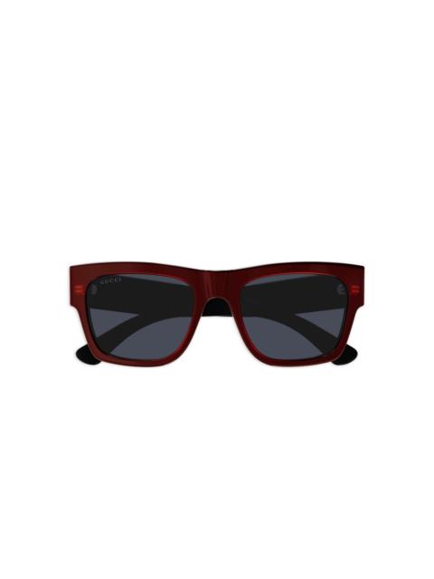 square-frame sunglasses