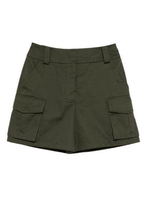 gabardine shorts