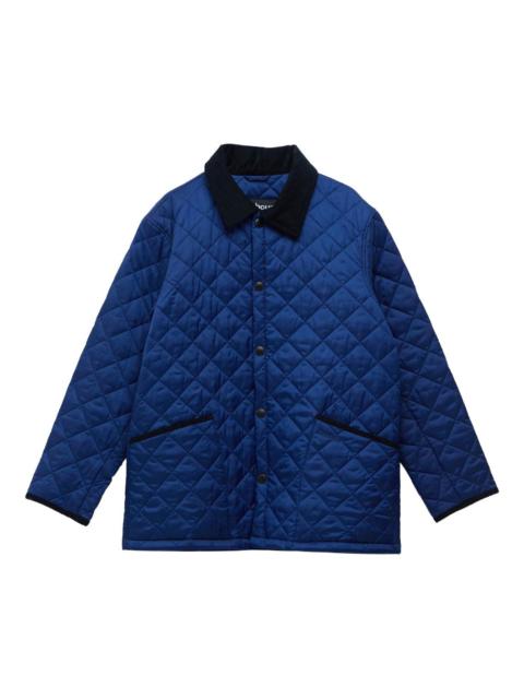 diamond quilted jacket