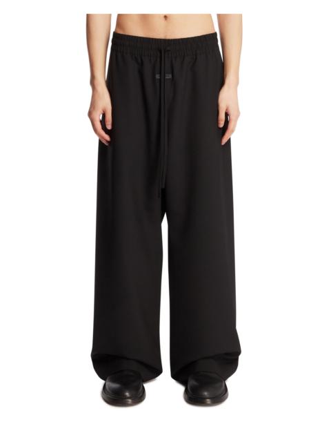Black Wool Pants