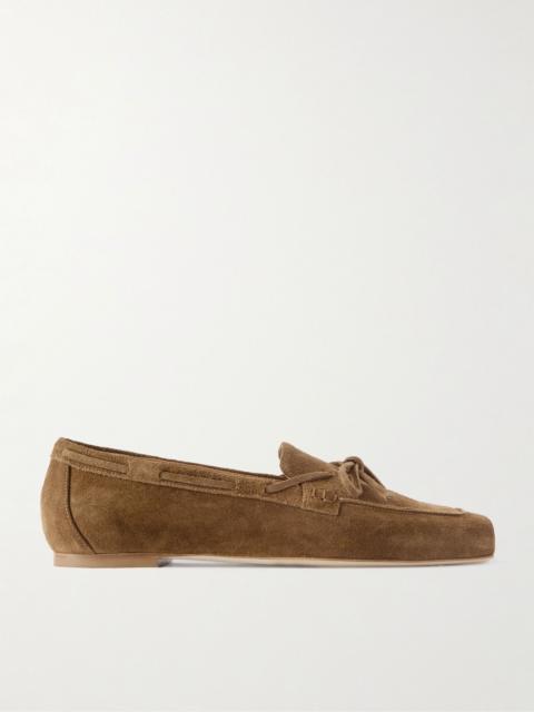 Jasper suede loafers Tan