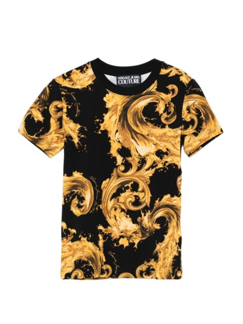 baroque print T-shirt