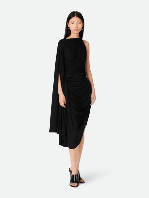 Viscose Jersey Draped Dress