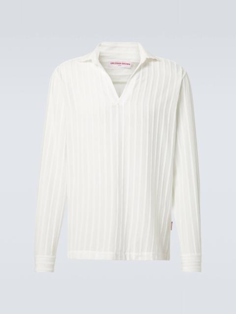 Ridley striped polo shirt