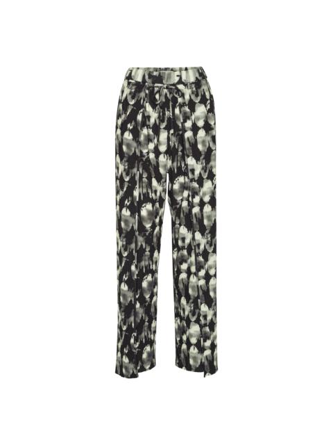 FOLD PLISSÉ PANTS - BURSTING EGGS