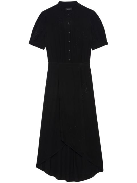 Romaz Strass midi dress