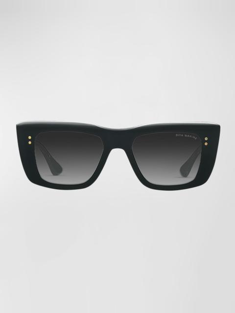 Mahine Acetate Rectangle Sunglasses