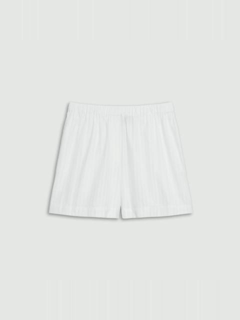 Boxer Short in Linear Cotton