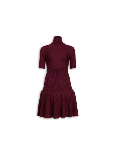 CRINOLINE WOOL DRESS