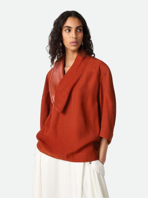 Viscose And Linen Shirt