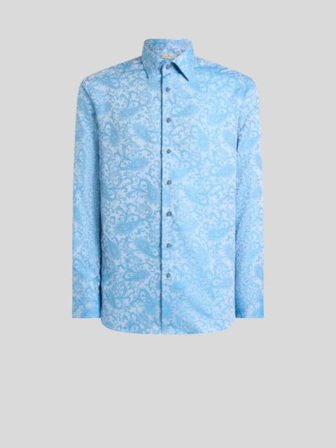 PAISLEY COTTON JACQUARD SHIRT