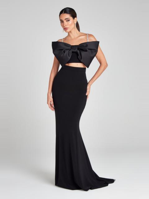 Carolina Black Maxi Skirt