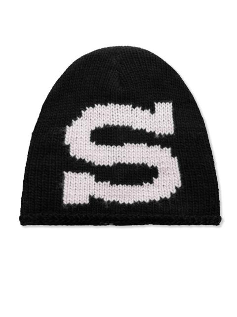 SKULLCAP KNIT BURLY S - BLACK