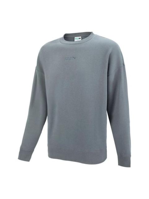 PUMA Small Logo Crew Neck Sweatshirt 'Grey' 534365-44