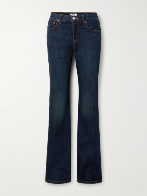 Twisted Mid-rise Bootcut Jeans