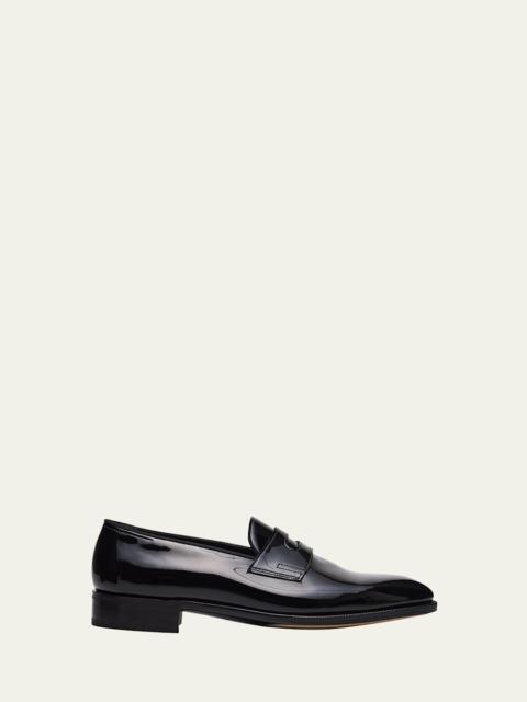 Men's Jamie Patent Leather Penny Loafers