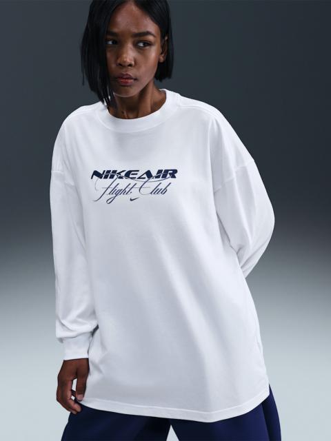 Nike Sportswear Women's Oversized Long-Sleeve T-Shirt