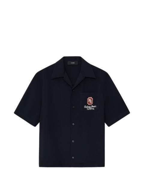 logo-detail camp shirt