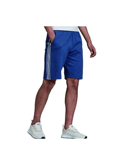 adidas originals Lockup Lng Shrt Side Stripe Sports Shorts Blue FM9879