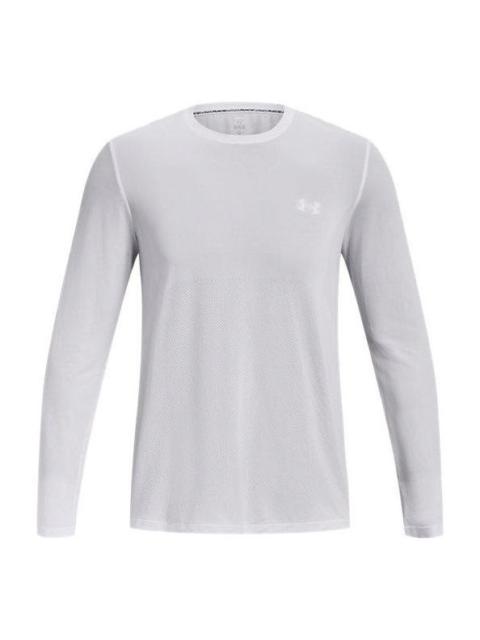 Under Armour Seamless Stride Long Sleeve 'White' 1375693-100