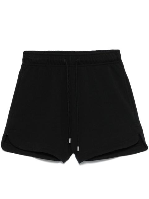 logo-print track shorts