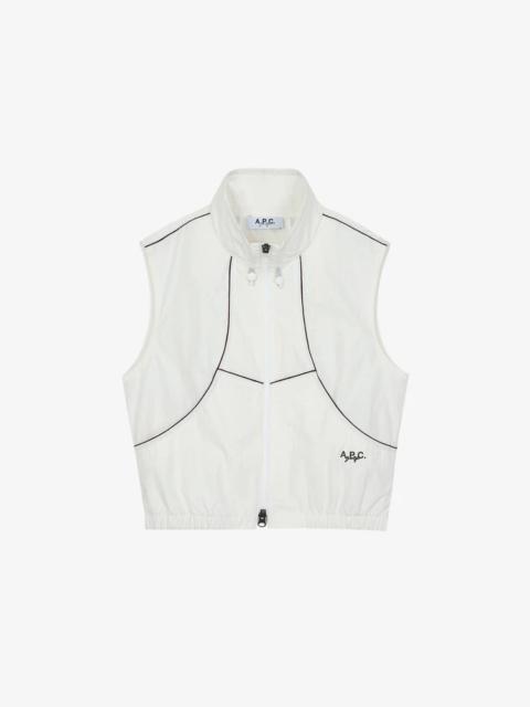 SLEEVELESS WINDBREAKER