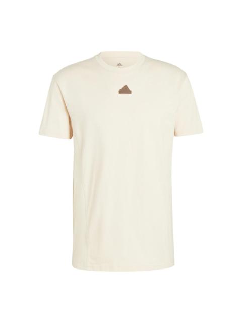 adidas adidas Sportswear City Escape T-shirt 'Beige' IC9733 | REVERSIBLE