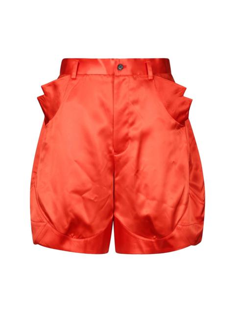 flap-pocket detailing shorts