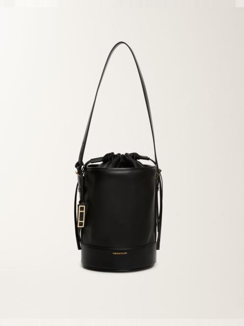 Bucket bag in calf leather