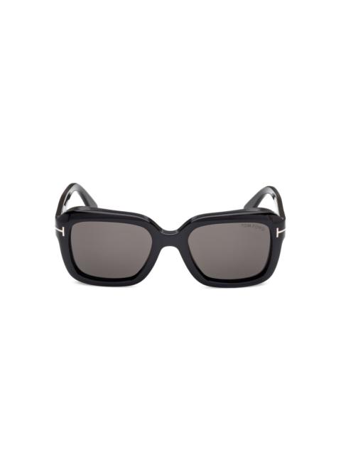 square-frame sunglasses