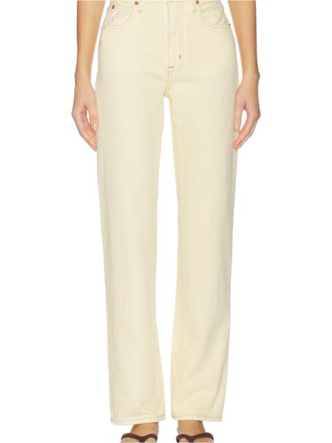 London High Rise Straight Leg Jeans