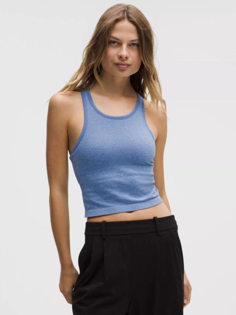 Ebb to Street Cropped Racerback Tank Top *Light Support, B/C Cup