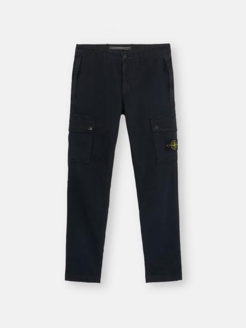 303L1 STRETCH BROKEN TWILL ORGANIC COTTON 'OLD' EFFECT