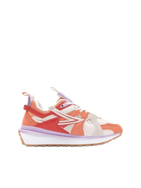 Sandenal "CADMIUM ORANGE" sneakers